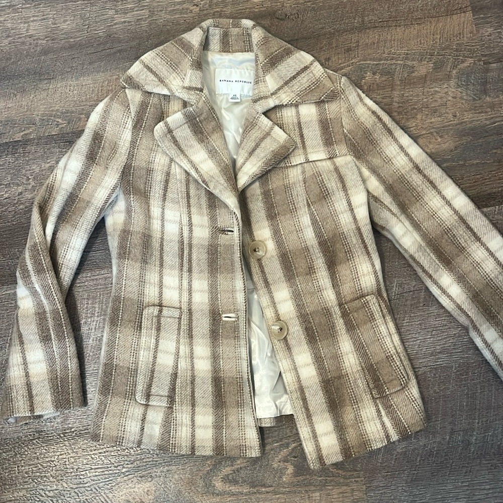 Wool Banana Republic Coat